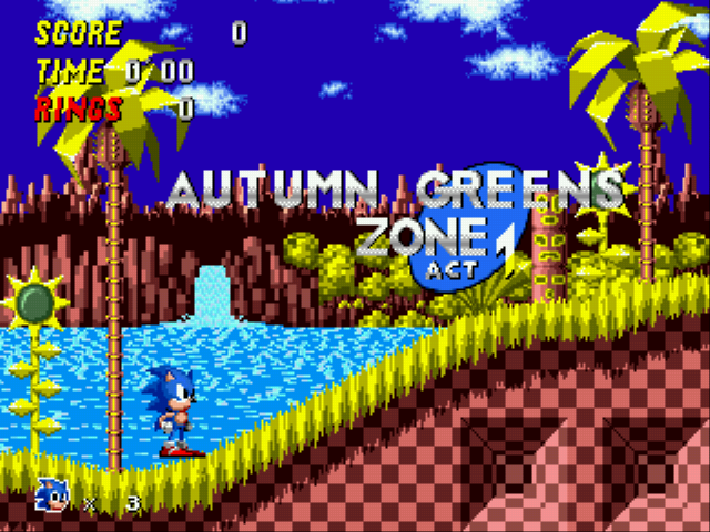 Sonic 1 Oergomized Screenshot 1